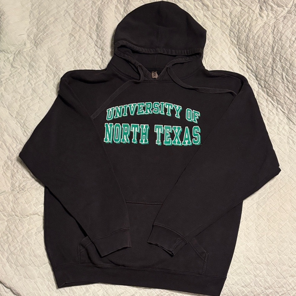 University of North Texas Black Hoodie -XL